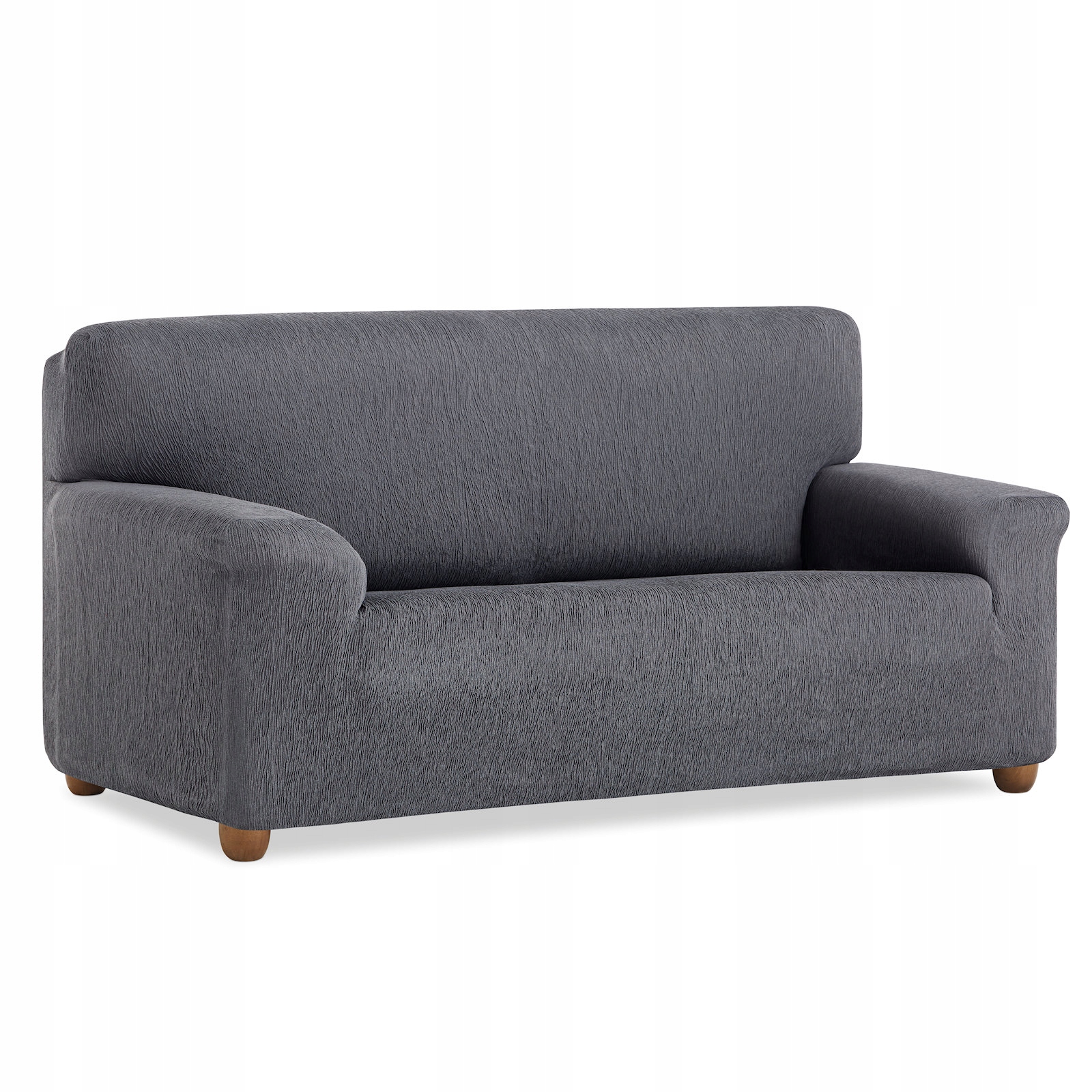 Elastický potah na třímístnou pohovku 180-230 cm šedý Belmarti