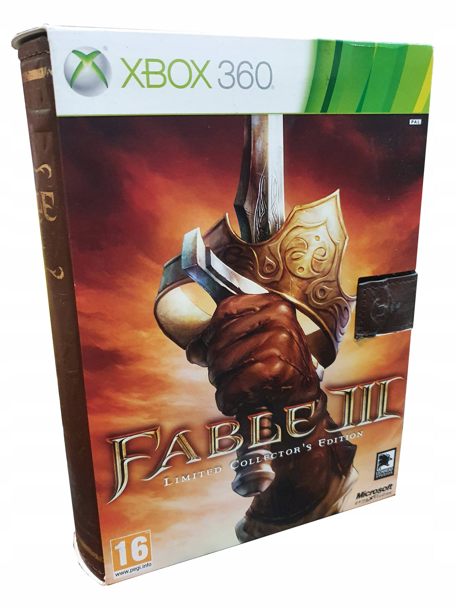 FABLE III 3 X360 LIMITED COLLECTORS KOLEKCJONERSKA Xbox 360 pudełkowa