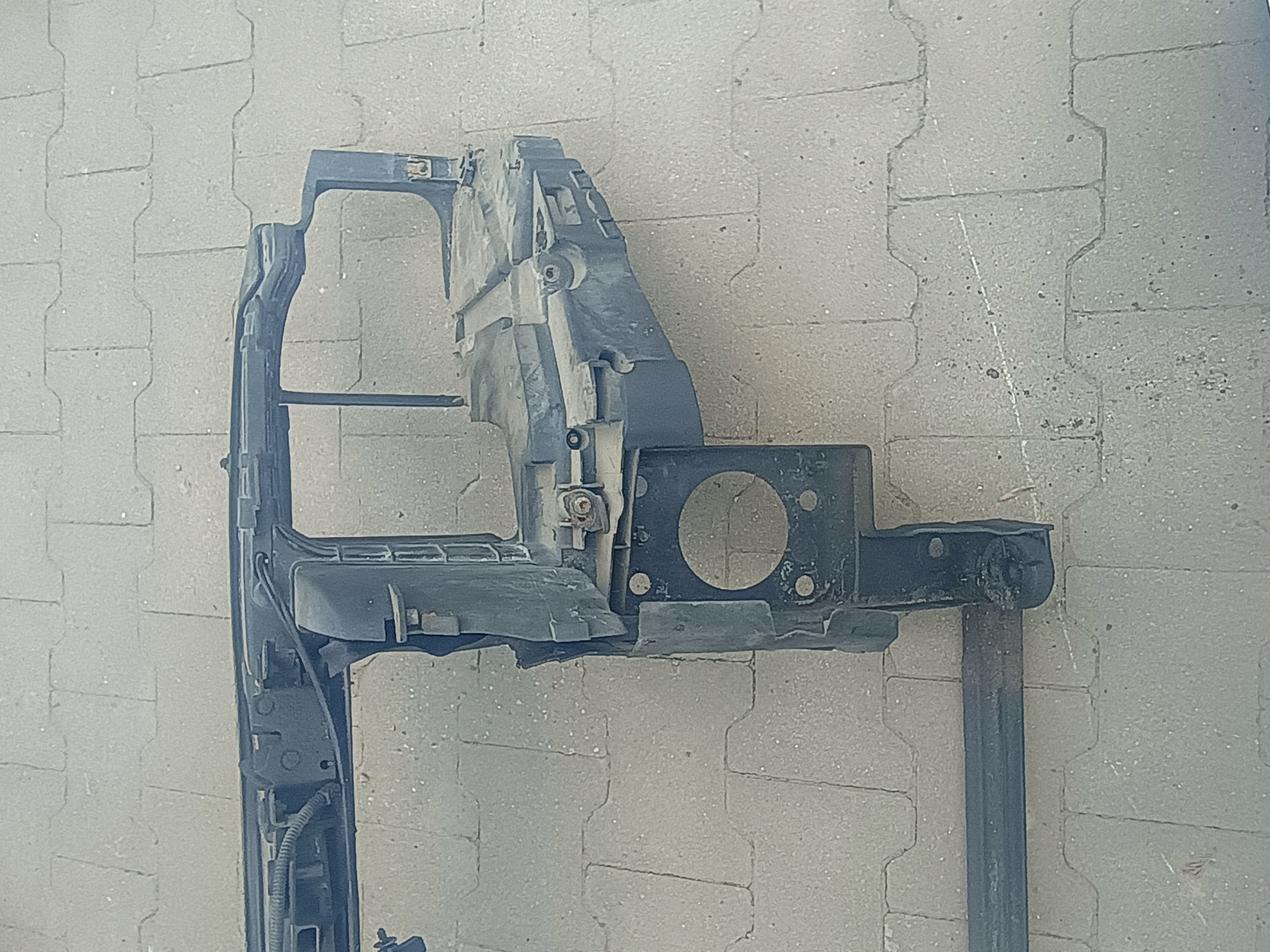 support panel for radiators pillar AUDI A8 D3 TDI