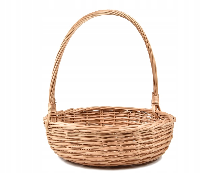 Taca wiklinowa Kosz prezentowy Koszyk Tacka Wiklin Marka Sklep Wiklinowy