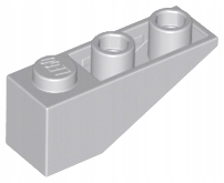 

Lego 4287 J szary (lbg) skos odwr. 3x1 Nowy 1szt