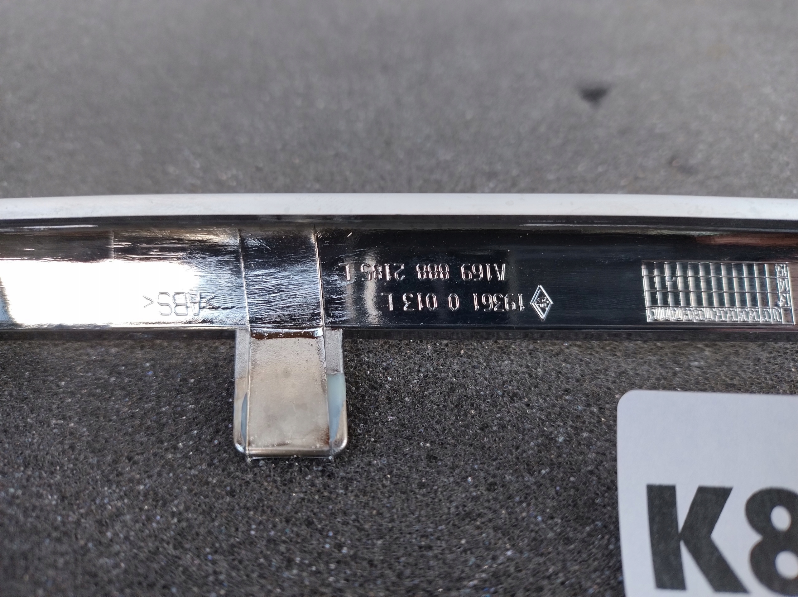 left CHROM DO grille lower MERCEDES A-KLASA 169