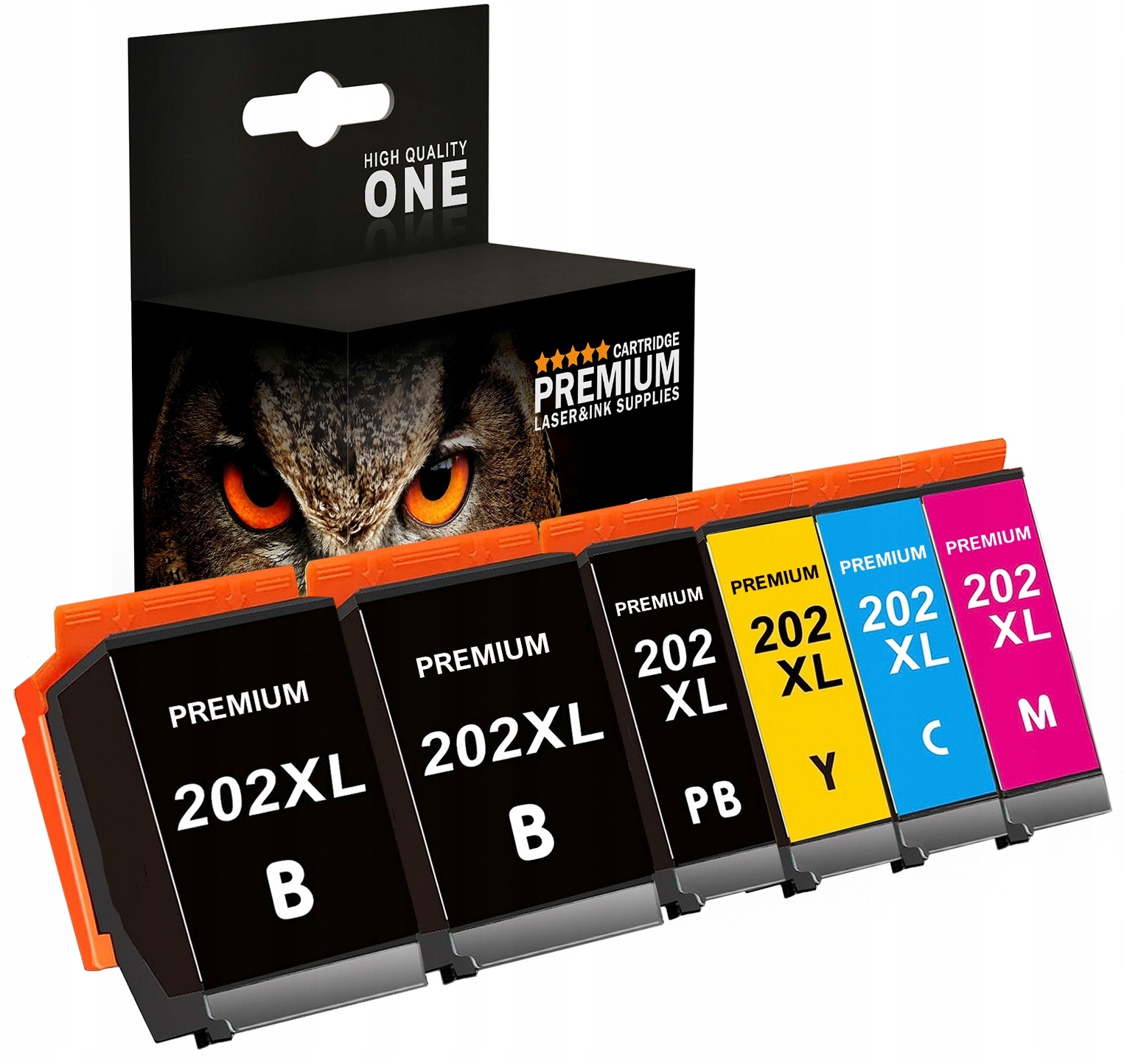 6x Tusz Do Epson 202XL XP6000 XP6005 XP6100 XP6105