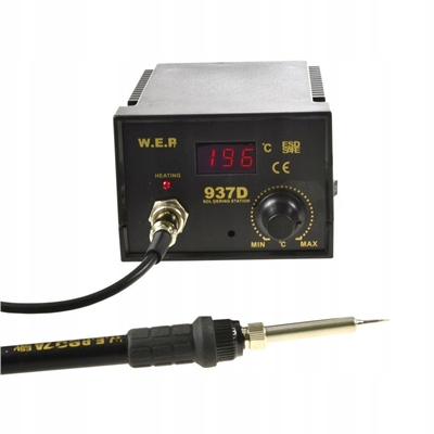 Stacja lutownicza kolbowa cyfrowa WEP 937D Marka WEP