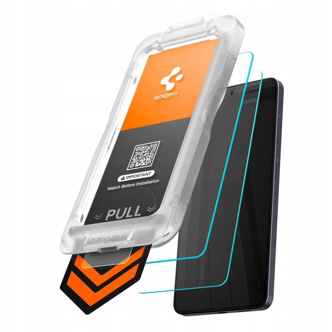 Szkło hartowane Spigen Glas.Tr Ez Fit Pro Hd 2-pack na Samsung Galaxy S26