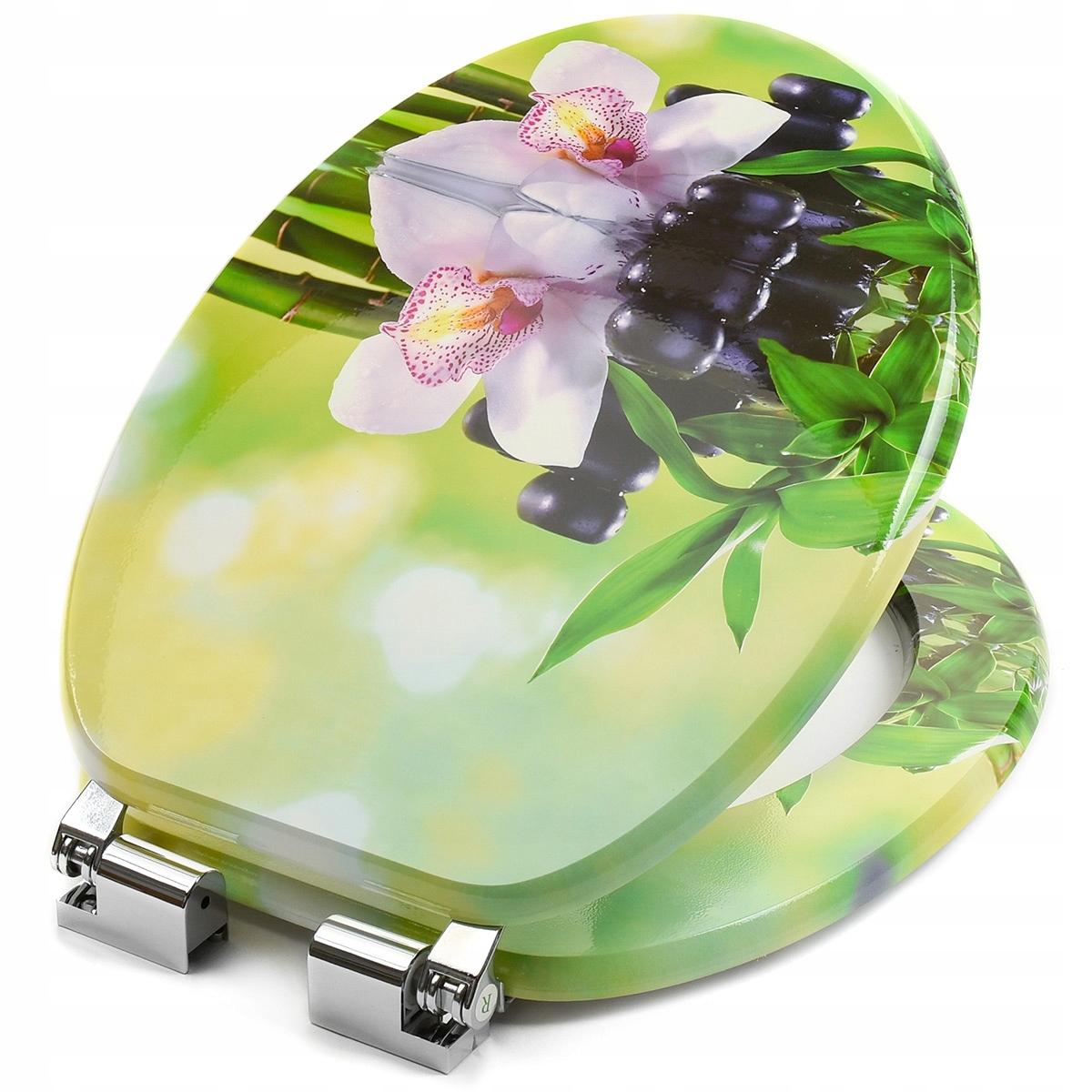 DESKA WC SEDESOWA KLOZETOWA TOALETOWA WOLNOOPADAJACA UNIWERSALNA MDF