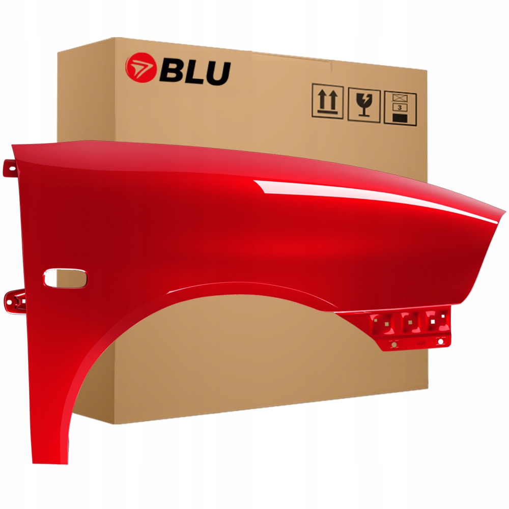 Blu Blatník Seat Ibiza Cordoba III 3 6L LS3H pravý červený 02-08 přední