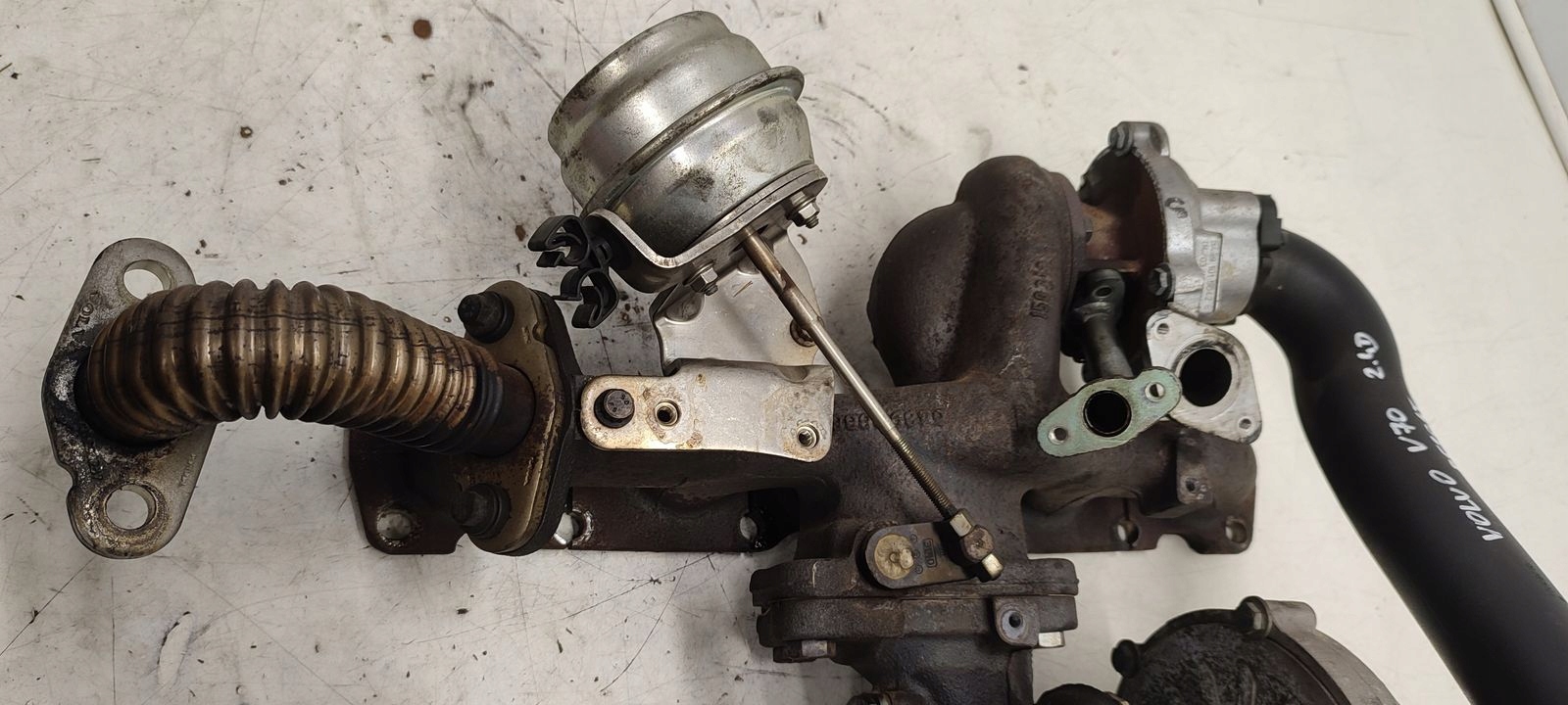 turbo turbina Volvo V70 2,4D