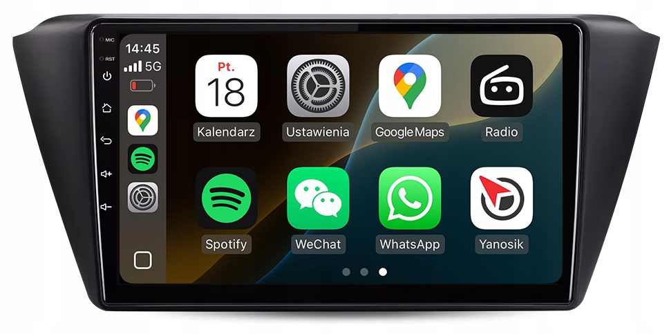 Škoda Fabia 3 Rádio Navigace Android Apple Carplay Duduauto