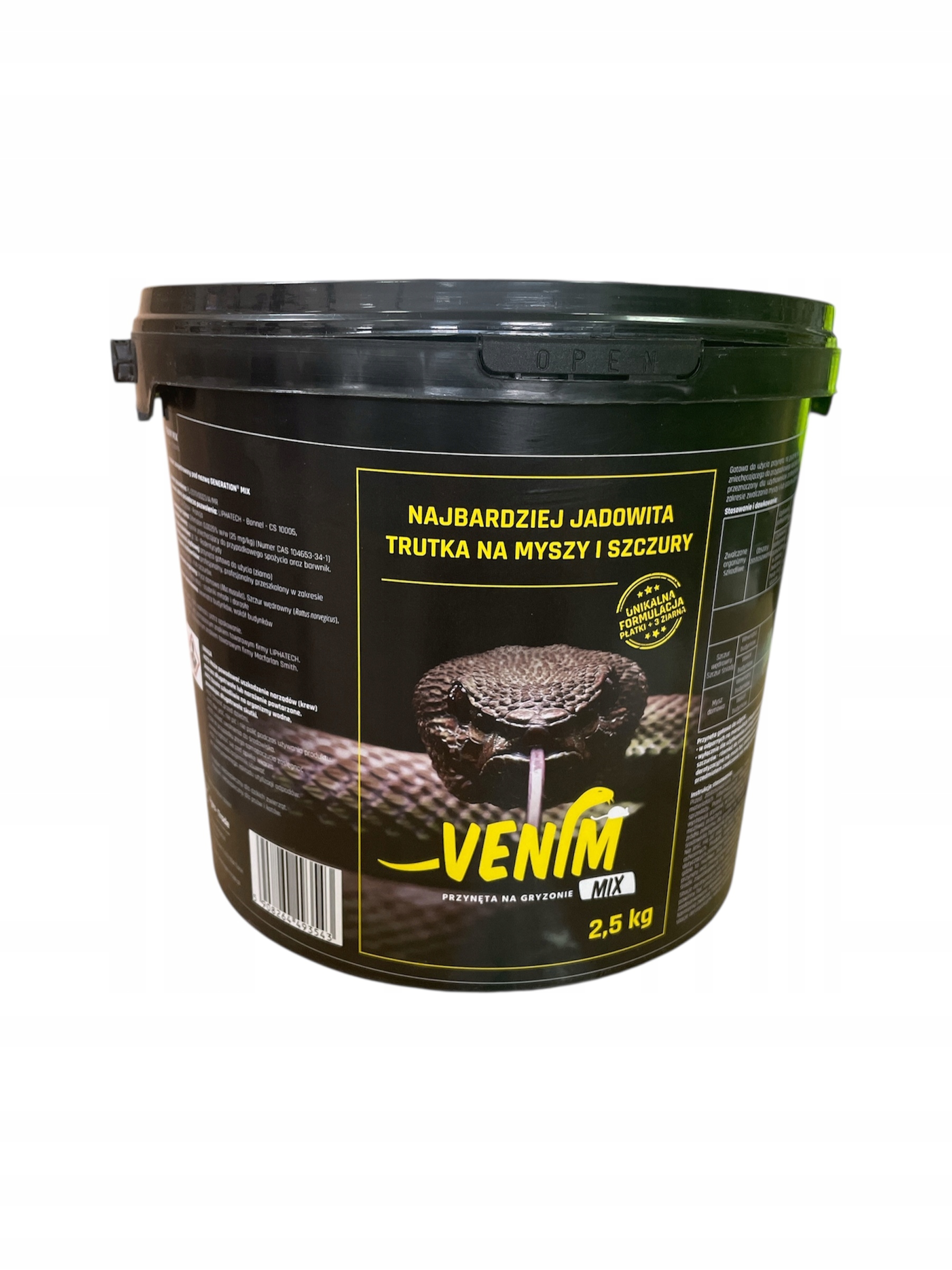 Venim MIX najskuteczniejsza trutka na myszy i szczury 2,5KG