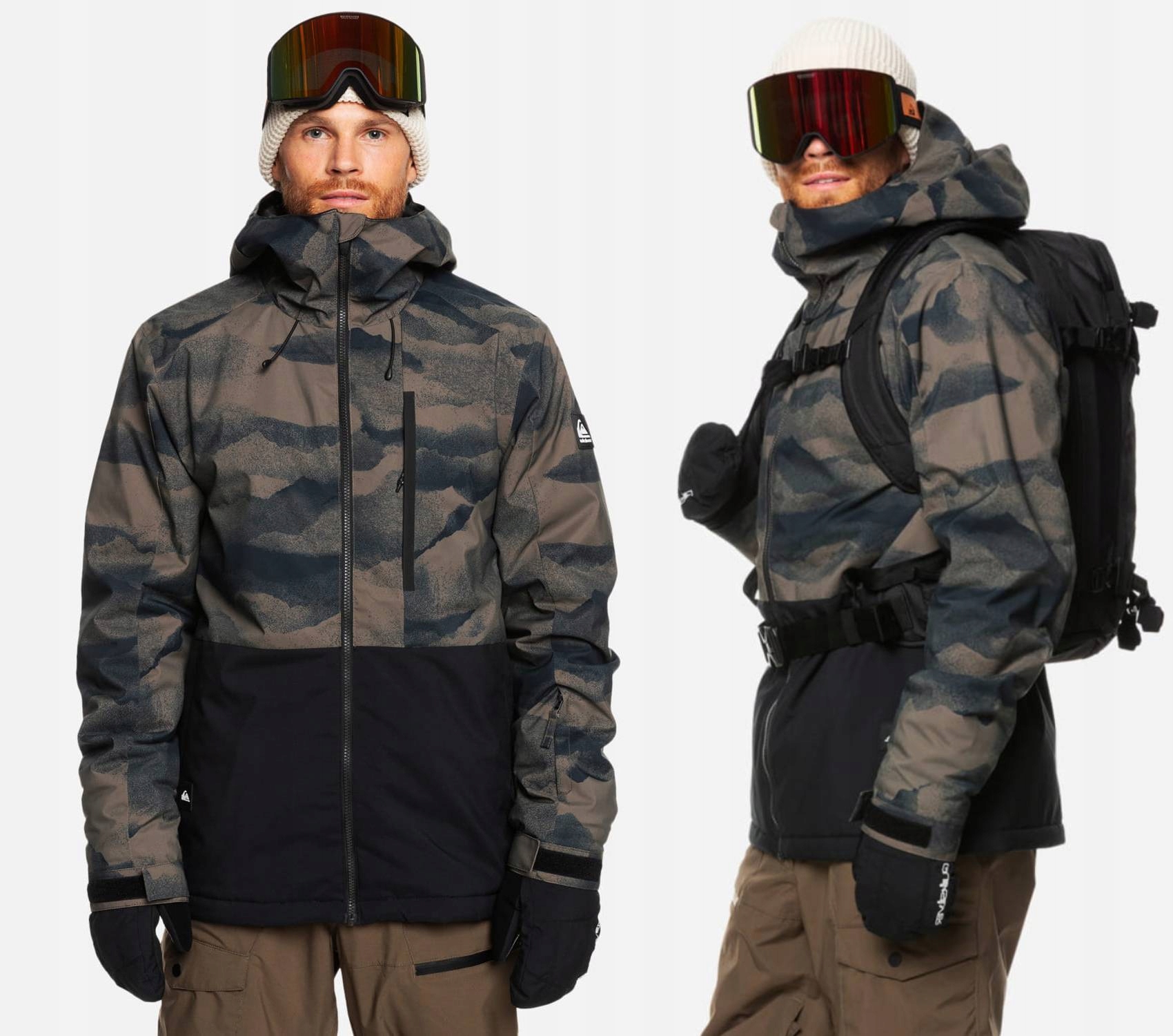 Kurtka Męska Quiksilver Narciarska Snowboardowa Ocieplana Wodootporna M