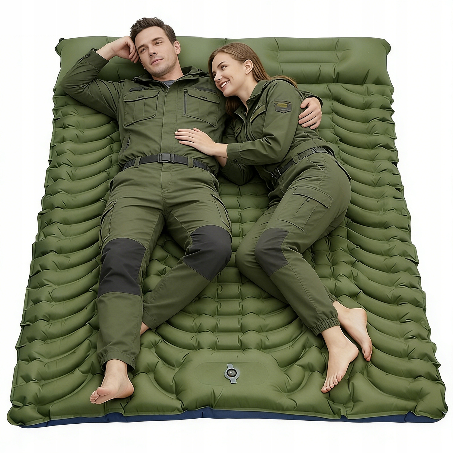 Mata Turystyczna Dmuchana Karimata Pompowana Do Spania Do Namiotu Lekka