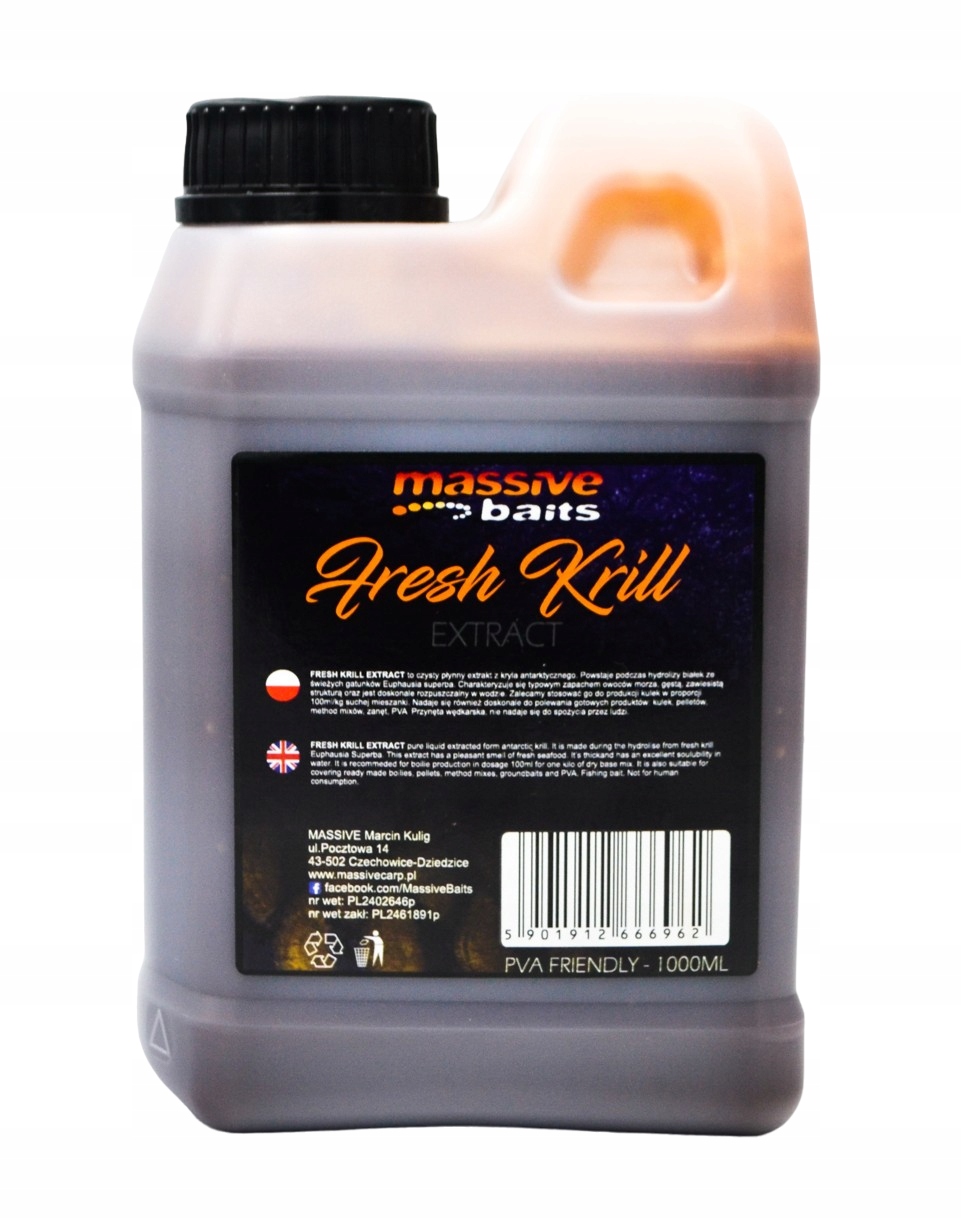 Massive Baits Fresh Krill Extract 1L