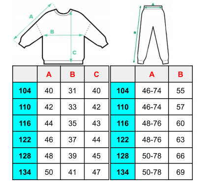 KOMPLET BLUZKA LEGGINSY DLA DZIEWCZYNKI 134 PRĄŻKI Rozmiar (new) 134 (129 - 134 cm)