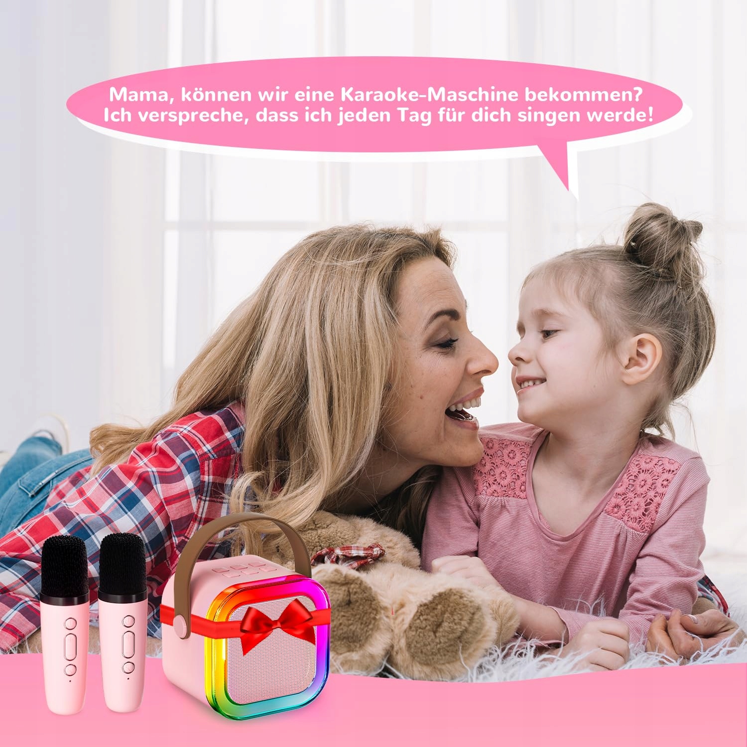 VTECH Karaoke Dla Dzieci Z 2 Mikrofonami, Prezent Dla Dziewczynek 3-12 Lat — miniatura 4