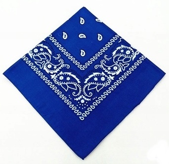 

Chustka Bandamka Apaszka Bandana szafir