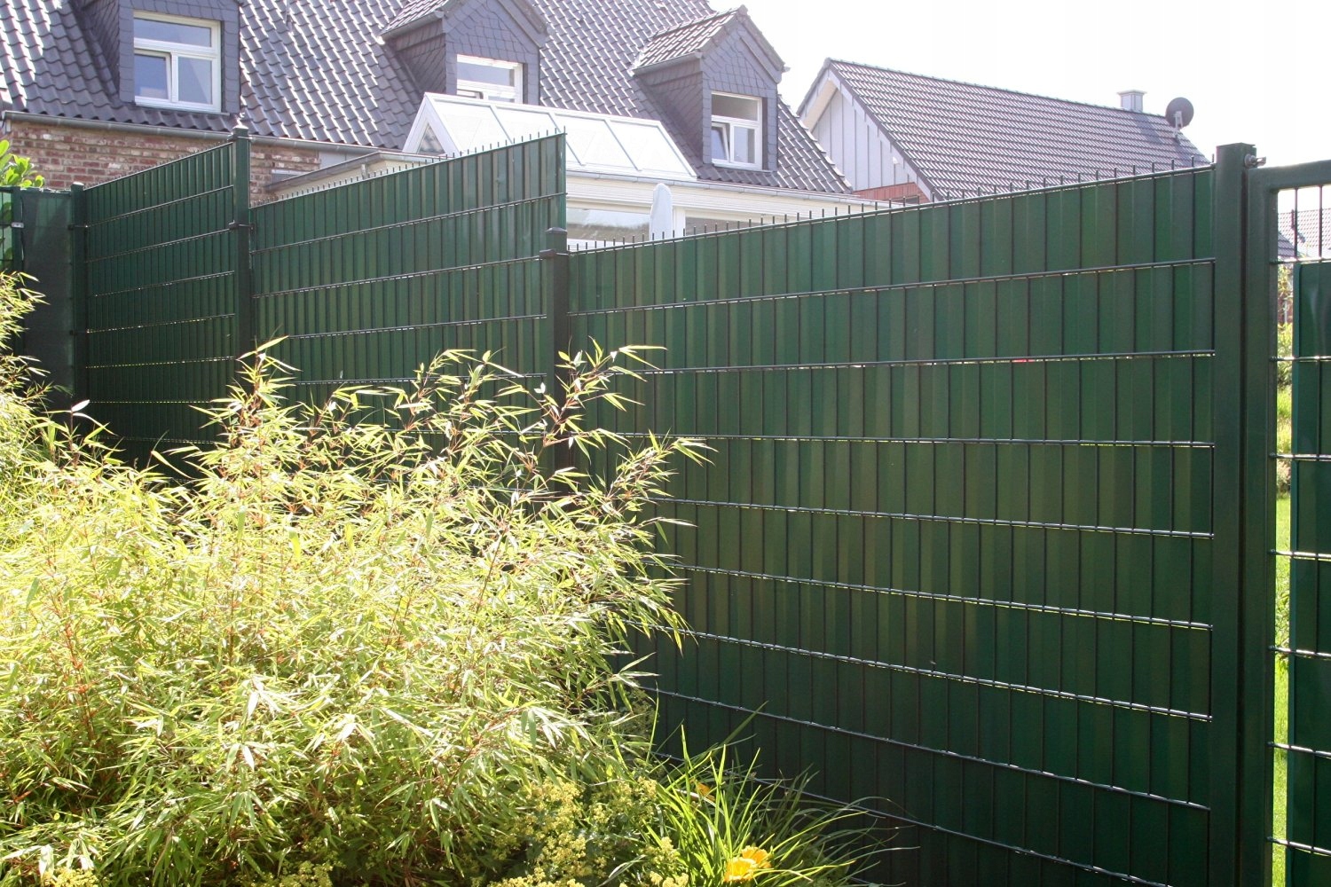 Taśma ogrodzeniowa ZIELONA 19cm x 35m mocna osłona ogrodzenie panelowe + UV Kształt Prostokątny