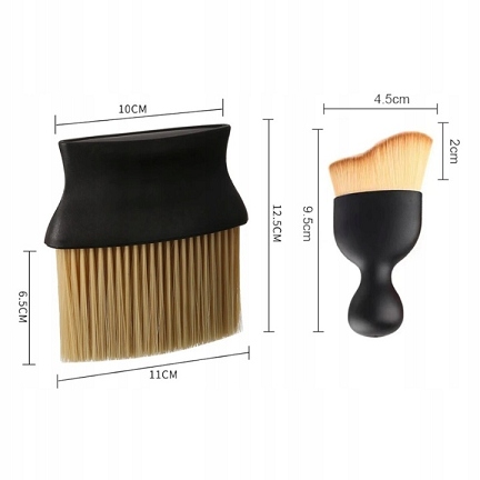 ZESTAW DETAILINGOWY DO CZYSZCZENIA SAMOCHODU PĘDZLE DO SZCZELIN Detailing Producent Inny