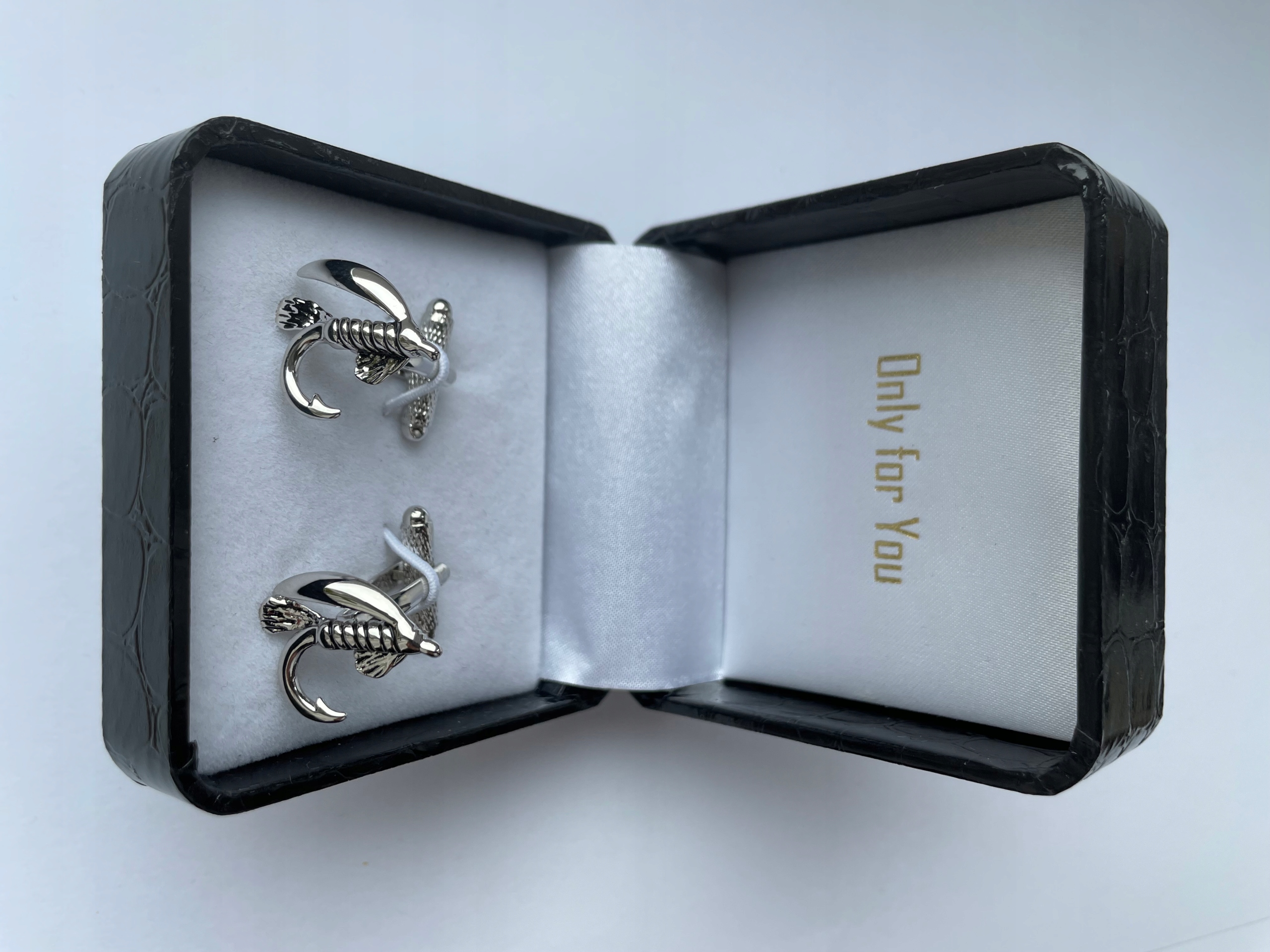 Manžetové knoflíčky Exc Háček Motýlek Ryba Spinning pro rybáře