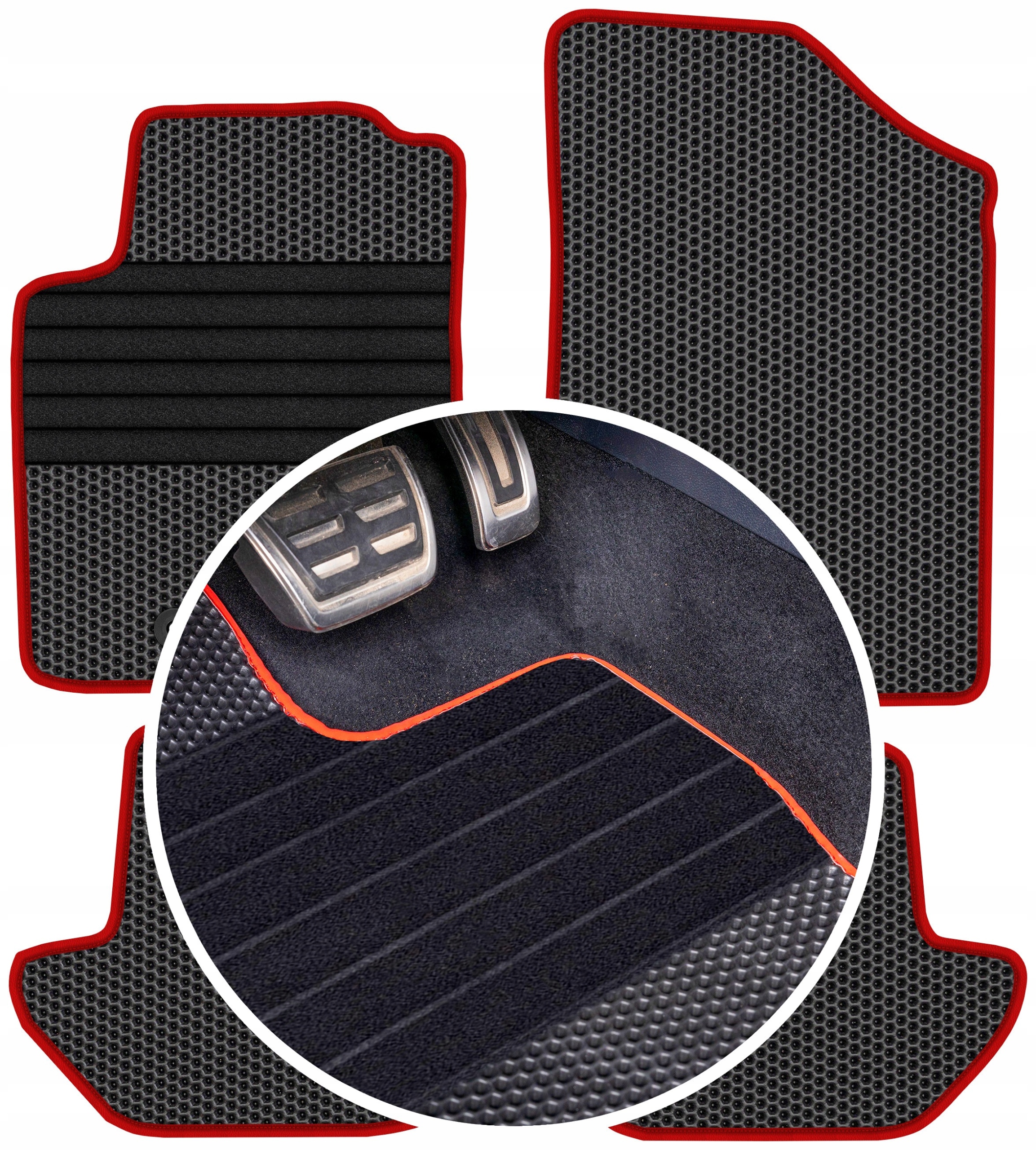 Citroen C3 Pluriel 2003-2010 Gumové rohože Eva Eternity Plastry Medu