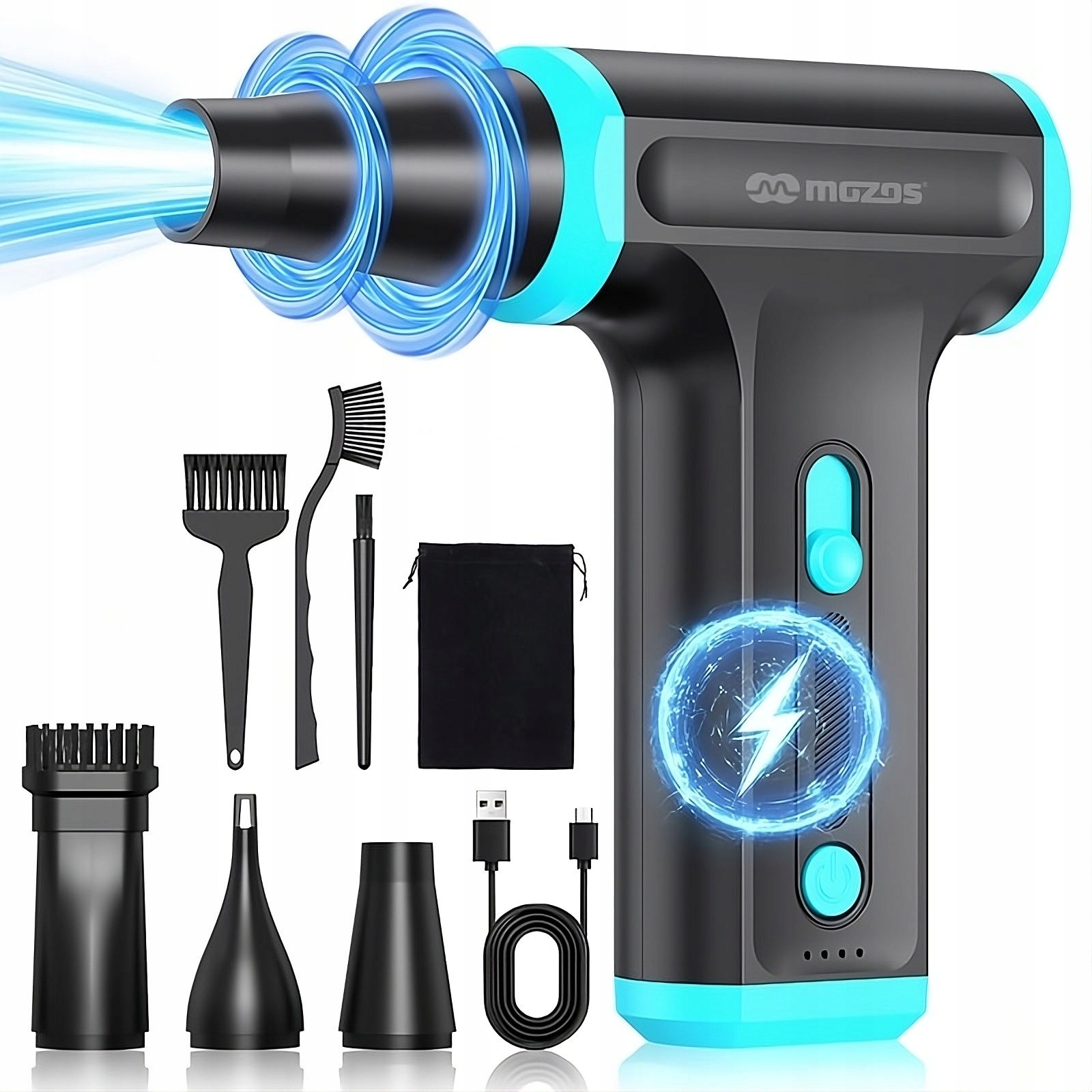 Přenosný Foukač Pro Pc Klávesnice Prachu Elektrický Air Duster Mozos XB2