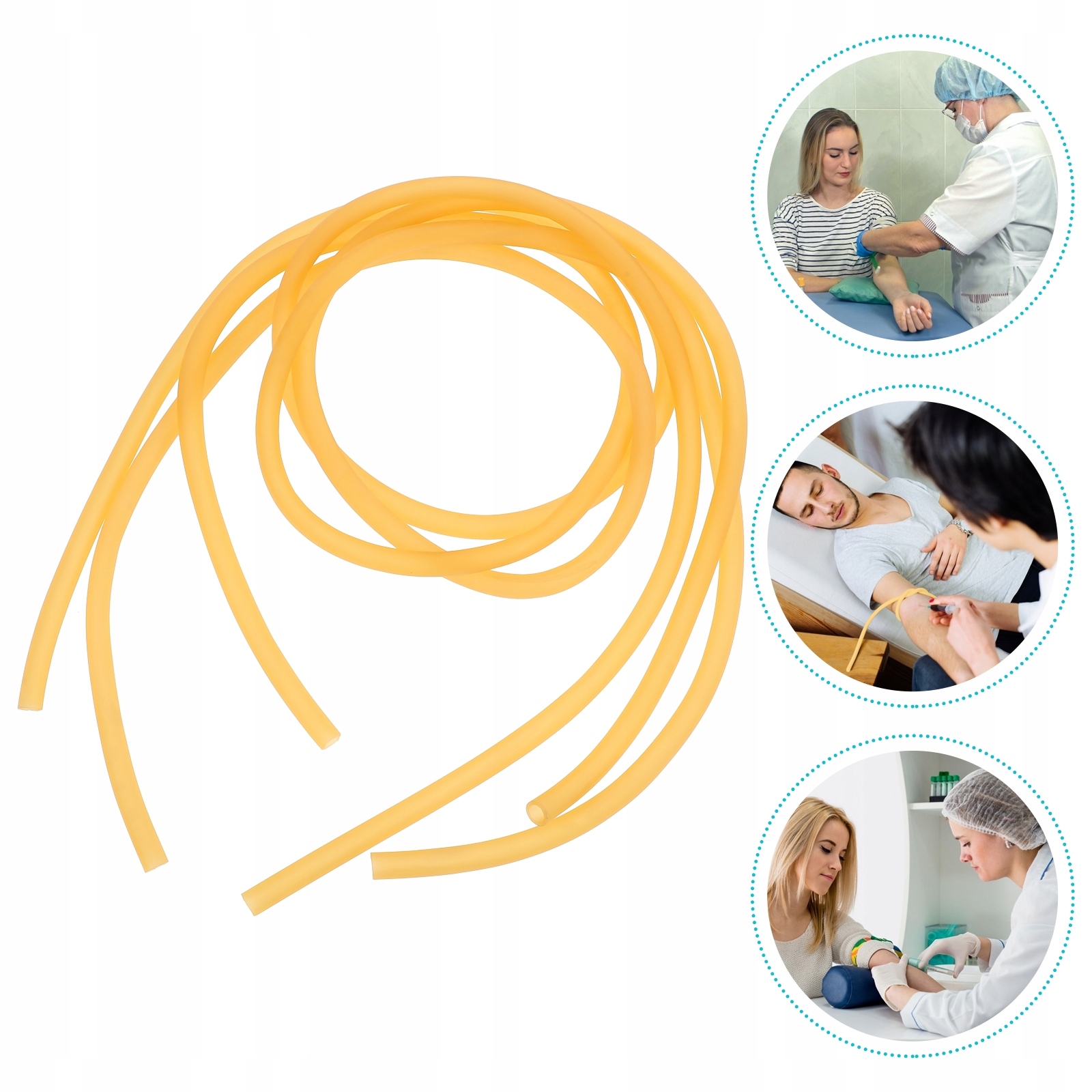 WĄŻ OPASTYCZKI RURA CHIRURGICZNA GUMOWA RURA Marka inna