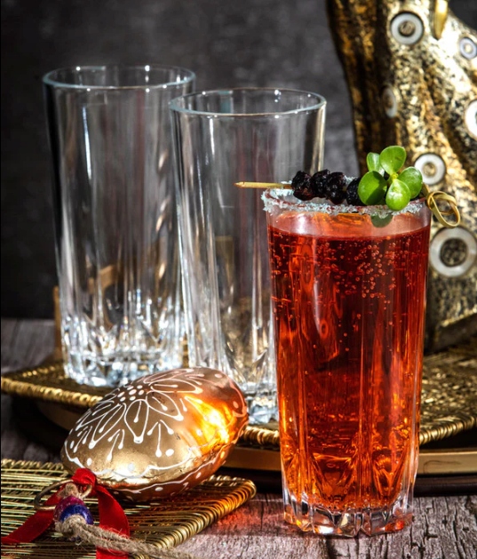 SZKLANKI 330ML DO DRINKÓW WODY NAPOJÓW KOKTAJLI ZESTAW 6SZT. WYSOKIE Pojemność 330 ml