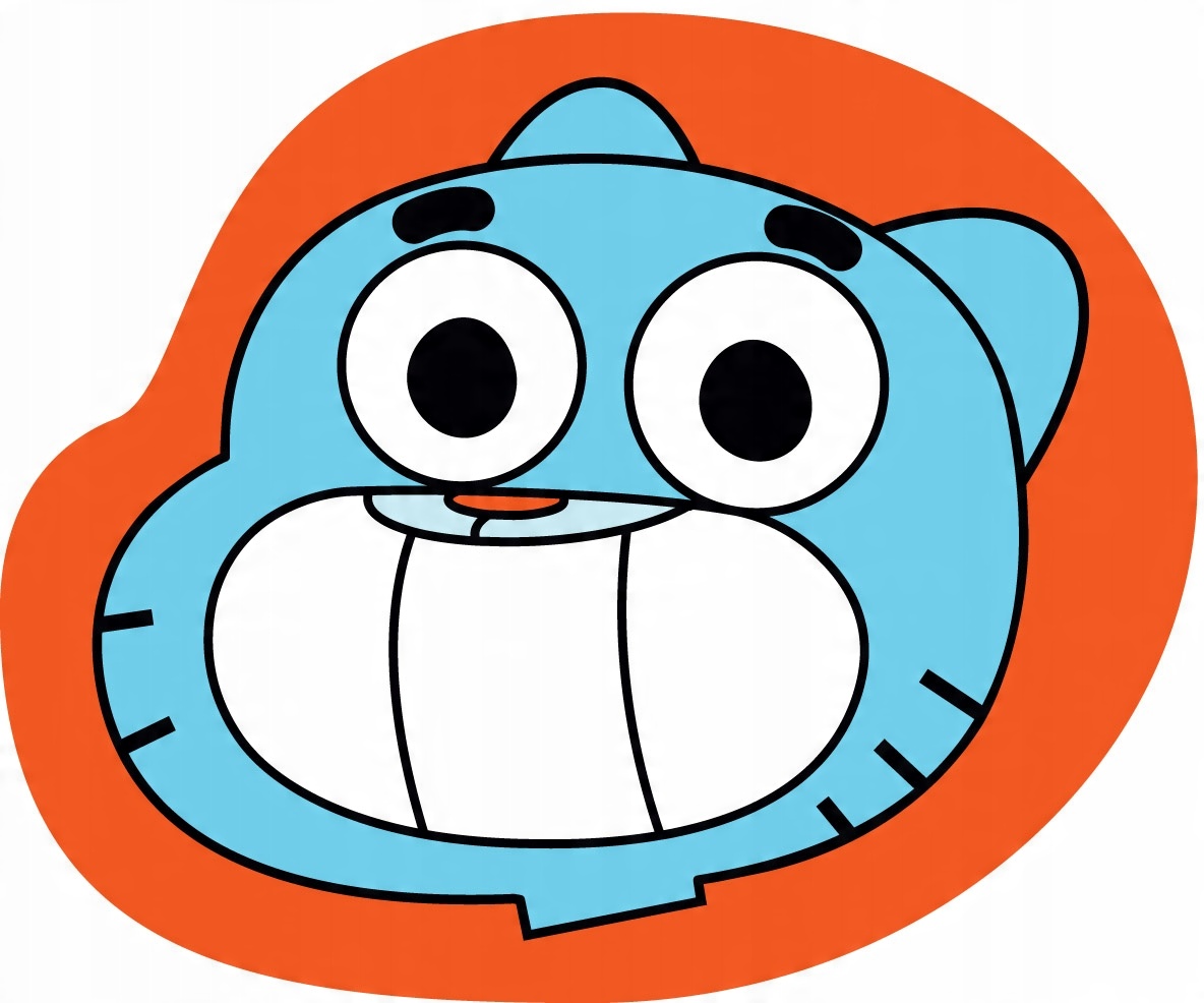 

Poduszka kształtka Gumball Darwin maskotka