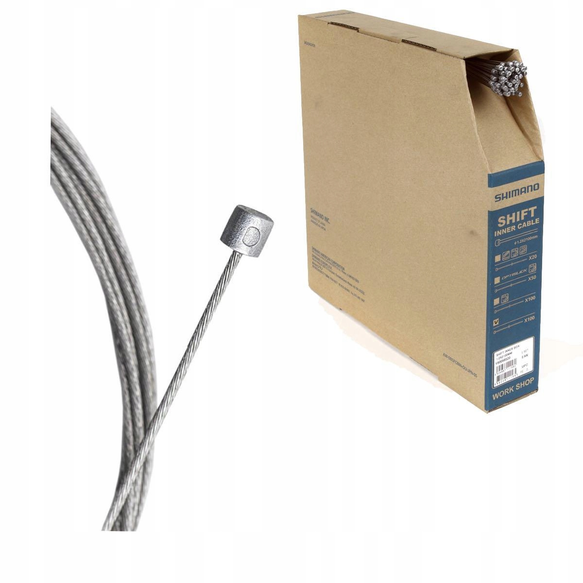 

Linka Przerzutki Shimano 1.2 x 2100mm Y60098520
