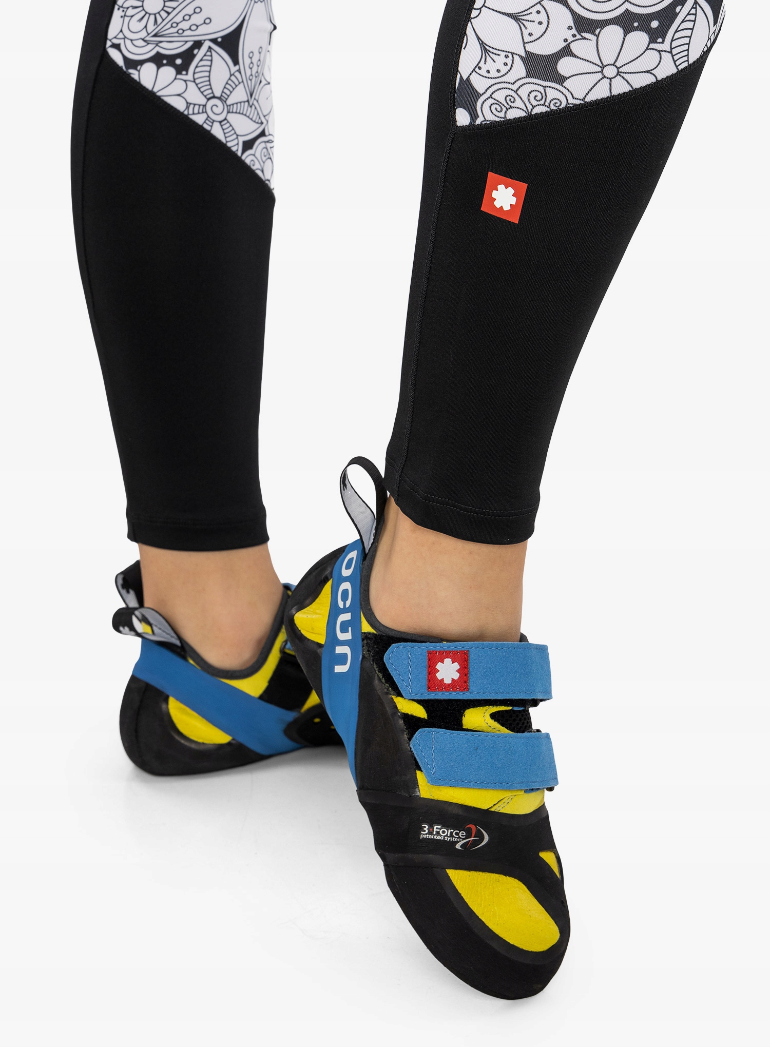 Legginsy wspinaczkowe damskie Ocun Rhea Leggings - caviar L Rozmiar L