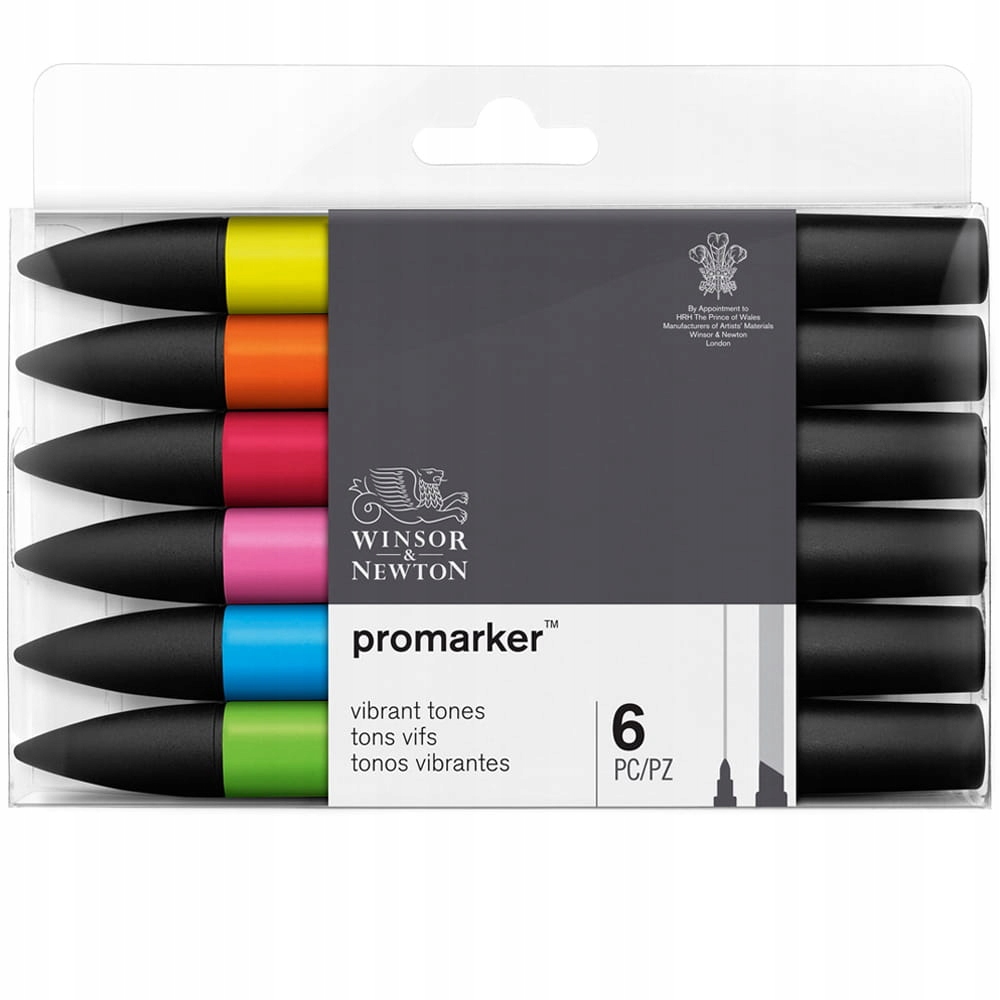 Sada Promarker 6 barev Vibrant Tones W&n