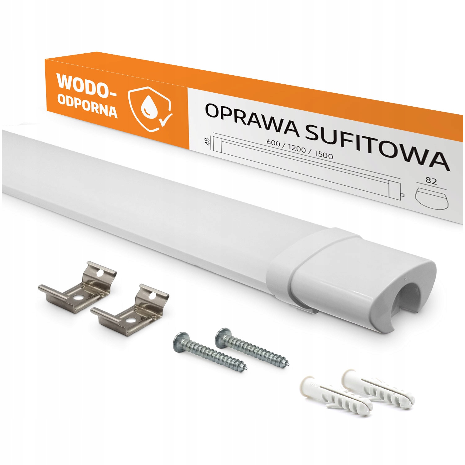 

Lampa Led 60cm Hermetyczna Oprawa Liniowa 18W