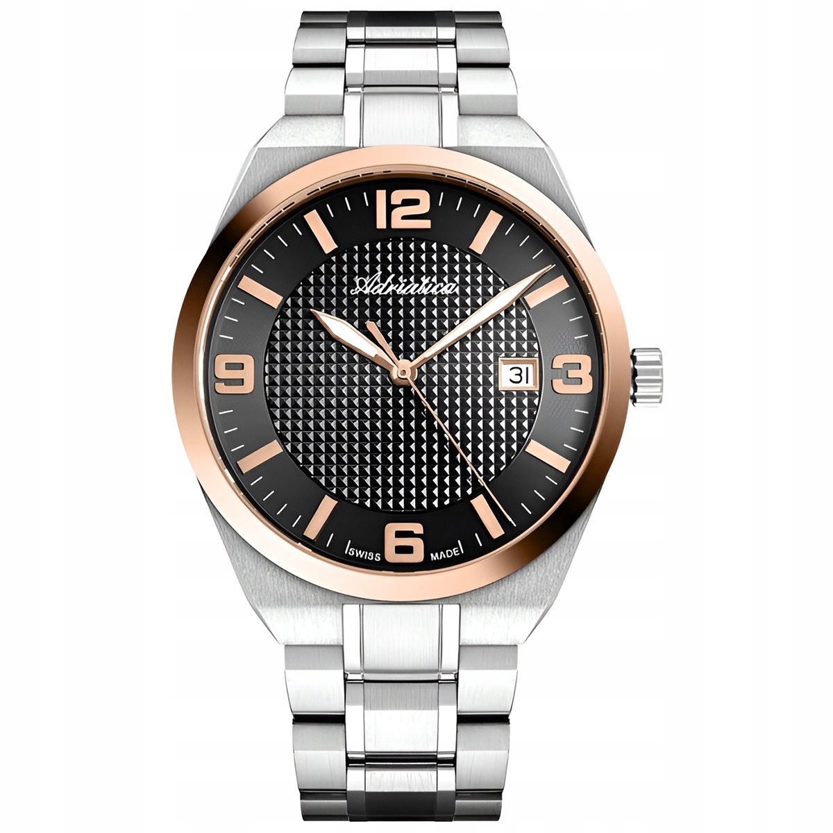 Pánské Hodinky Adriatica A8343.R156Q stříbrný náramek