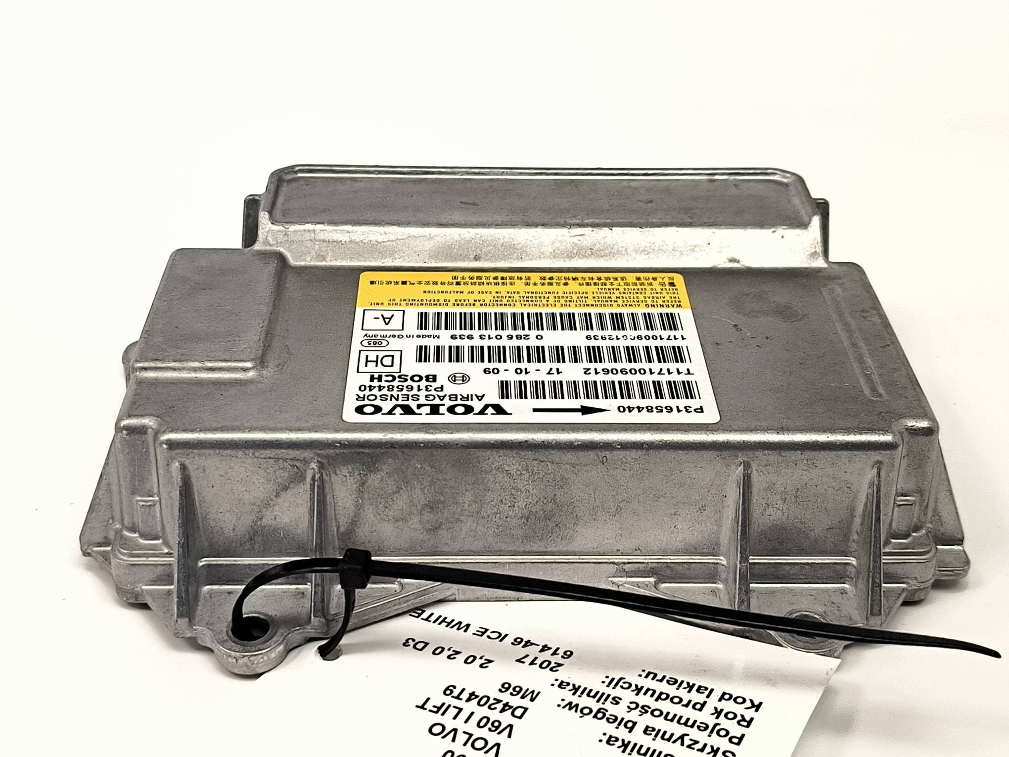 SENSOR airbag 31658440 VOLVO V60 e LIFT
