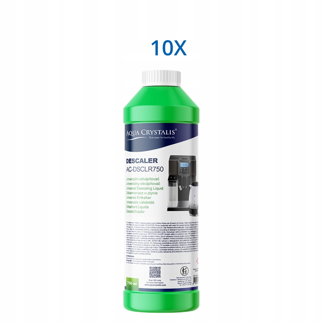Univerzálny tekutý odvápňovač Aqua Crystalis AC-DSCLR750 (750 ml)