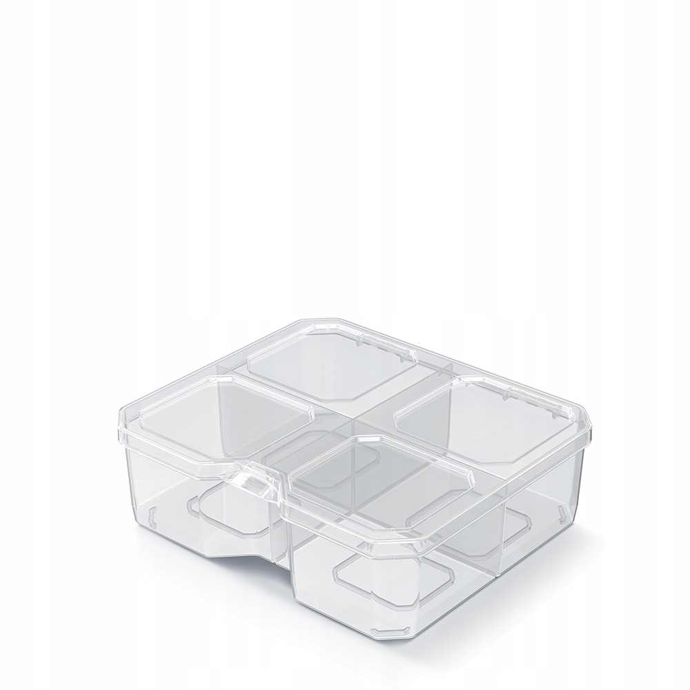 ORGANIZER NARZĘDZIOWY PRZEZROCZYSTY SQR BOX 15 WYSOKI SKRZYNKA Marka Kistenberg