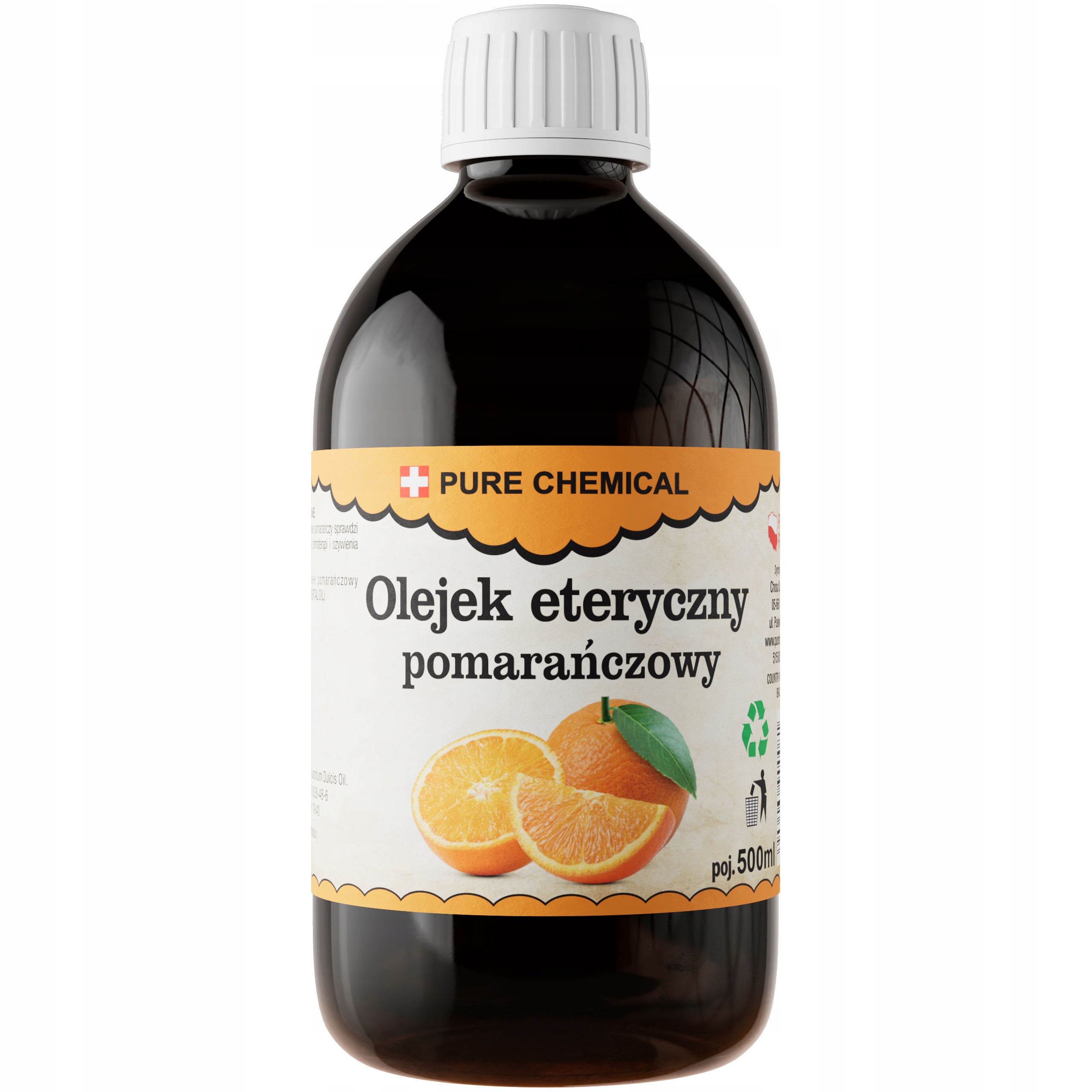 Olejek Eteryczny Pomarańczowy Naturalny Olejek Pomarańczowy 500ml 0,5l