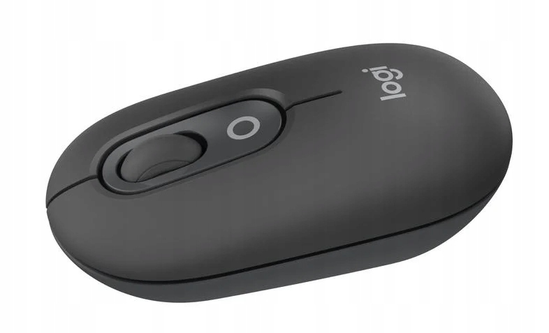 Logitech Pop Mouse Mysz bezprzewodowa Bluetooth 4000dpi Cicha grafitowa