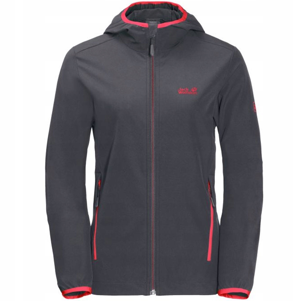 

Jack Wolfskin Damska Kurtka Softshell Z Kapturem S