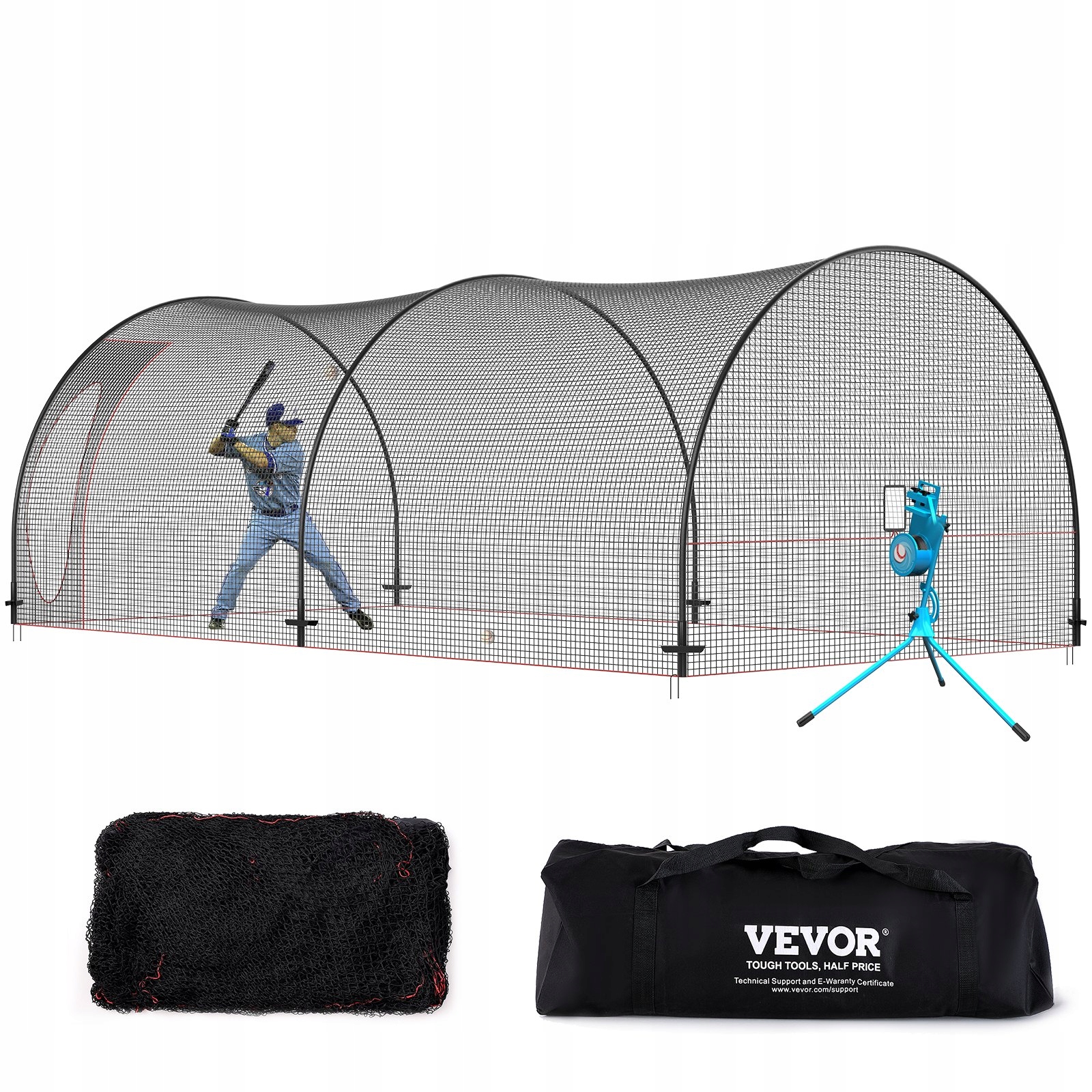 Klec pro baseballový trénink 6,7 m