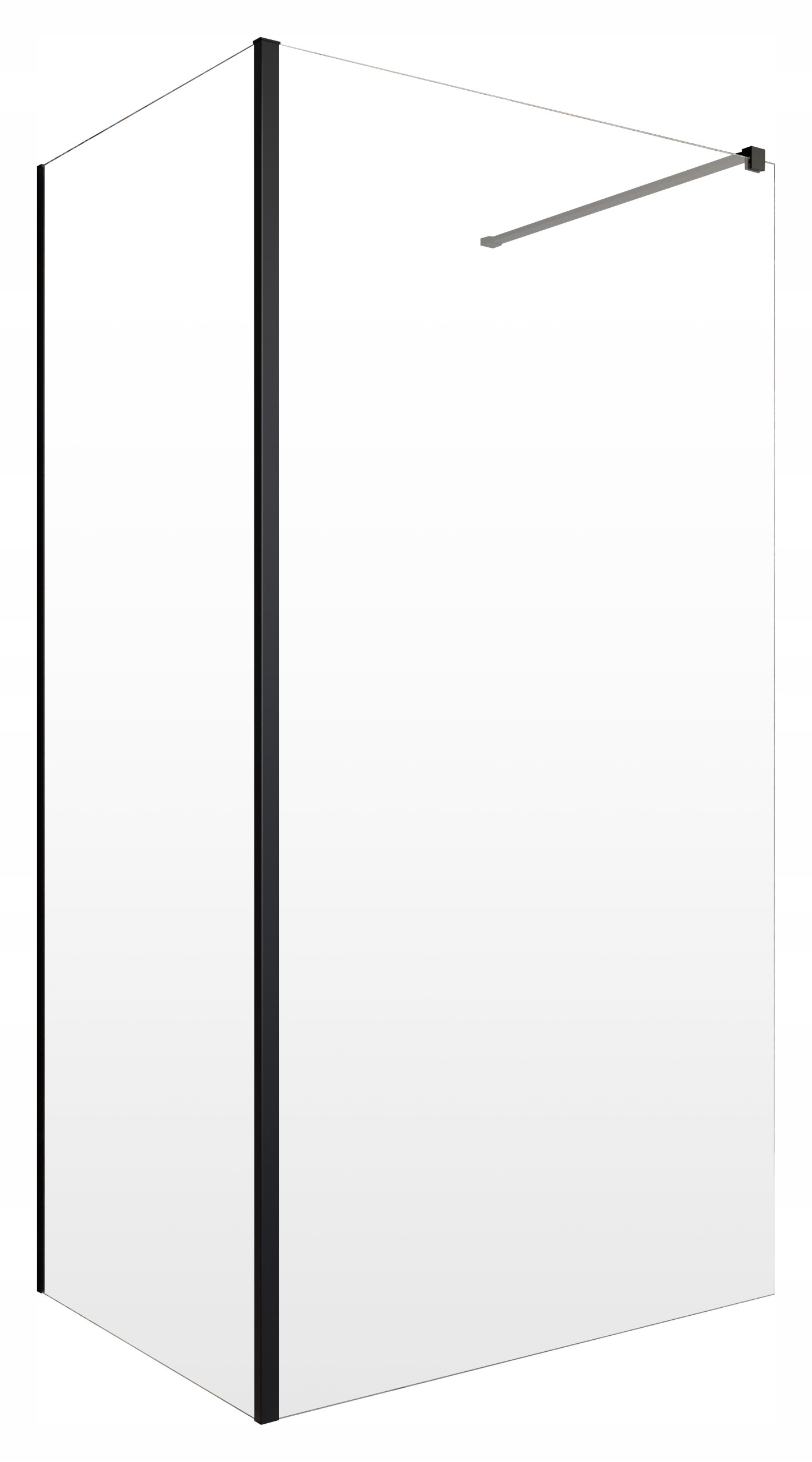 Kabina Walk-In Modo New Black IV 120x100x200 Radaway