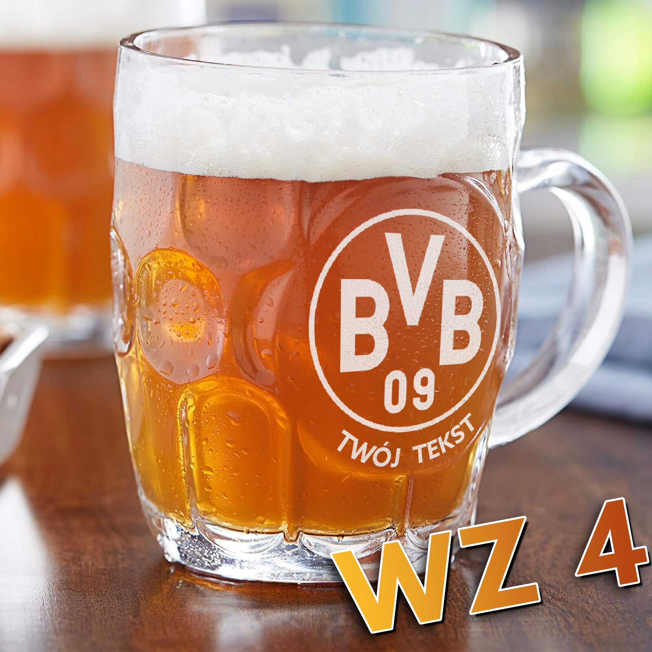 KUFEL DO PIWA NA PIWO KLUBOWE HERB KLUBY PIŁKARSKIE PREZENT DLA CHŁOPAKA Y4 Typ produktu wielorazowy