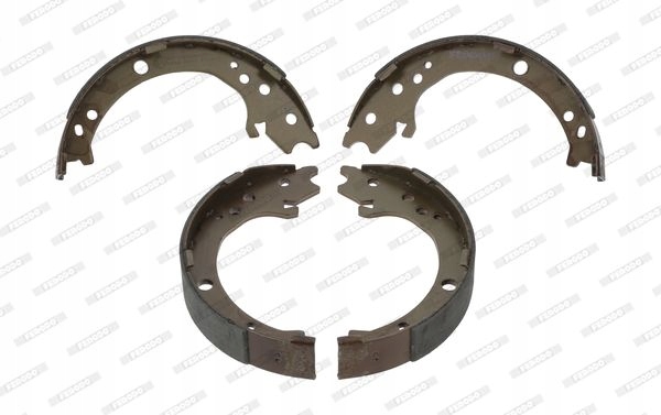 ZESTAW SZCZĘK HAMULCOWYCH, HAMULEC POSTOJOWY Producent części Ferodo