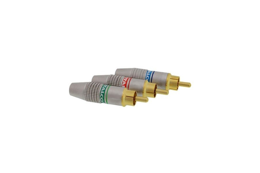 

Wtyk Rca Vitalco 6mm Chromowany Złocony