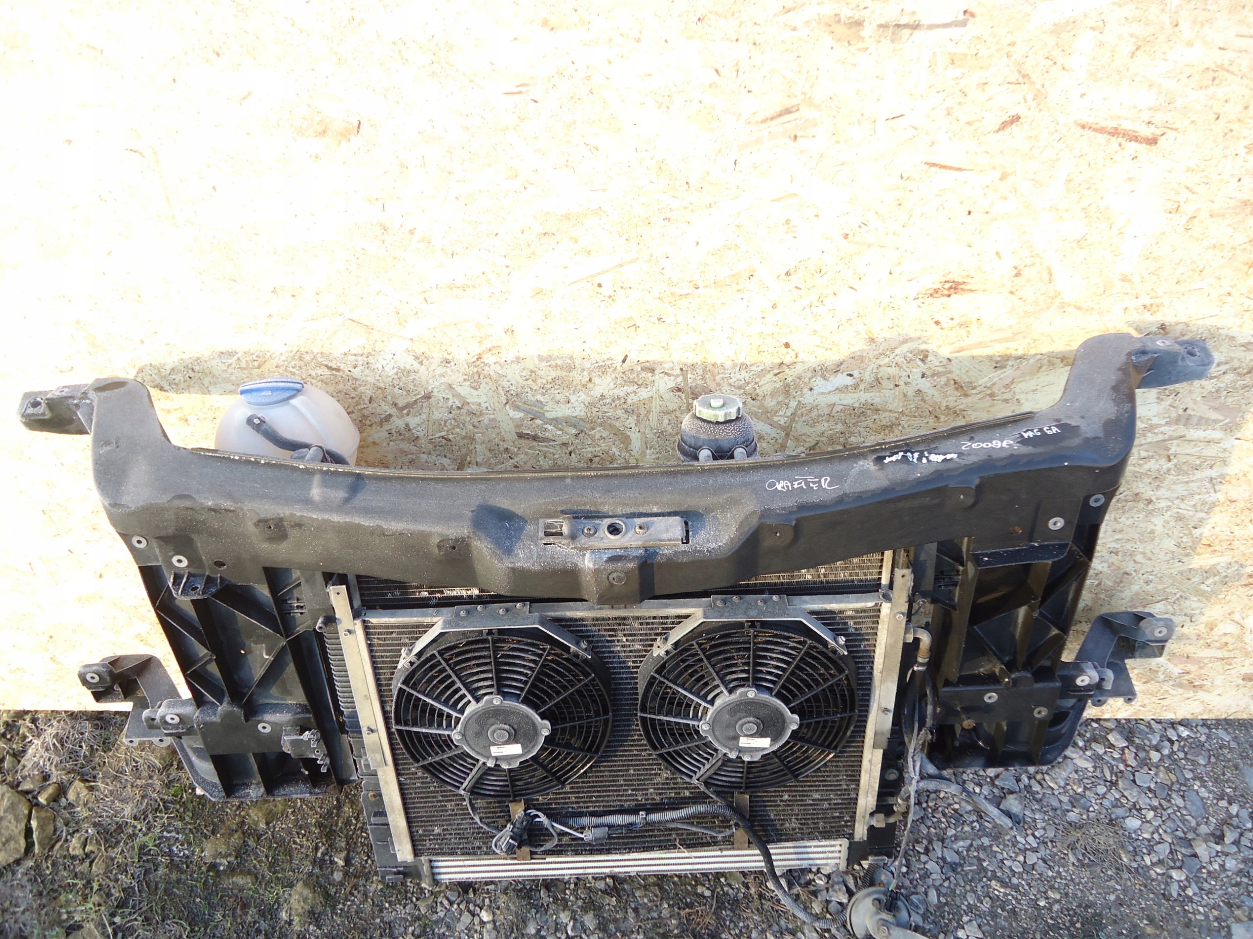 VW CRAFTER SPRINTER KOMPLET vorne gurten kühler lüfter 9068800103