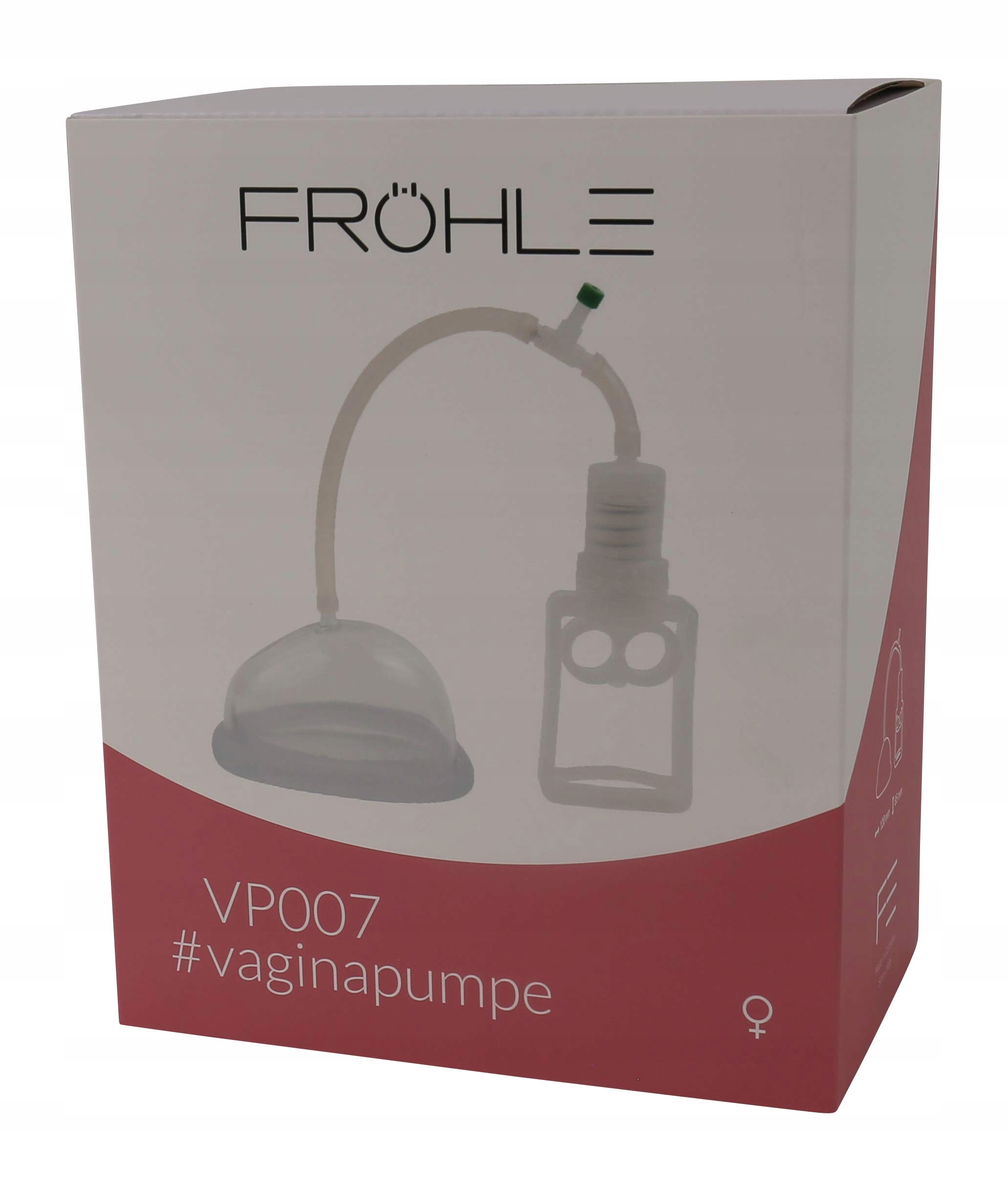FRÖHLE VP007 Pompka Do Waginy Solo Z Ręczną Pompką Dla Kobiet — miniatura 4