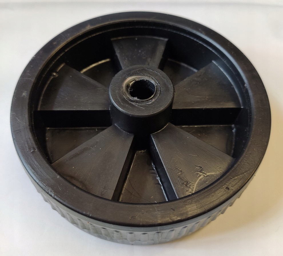 

Koło 120mm Czarne Plastikowe