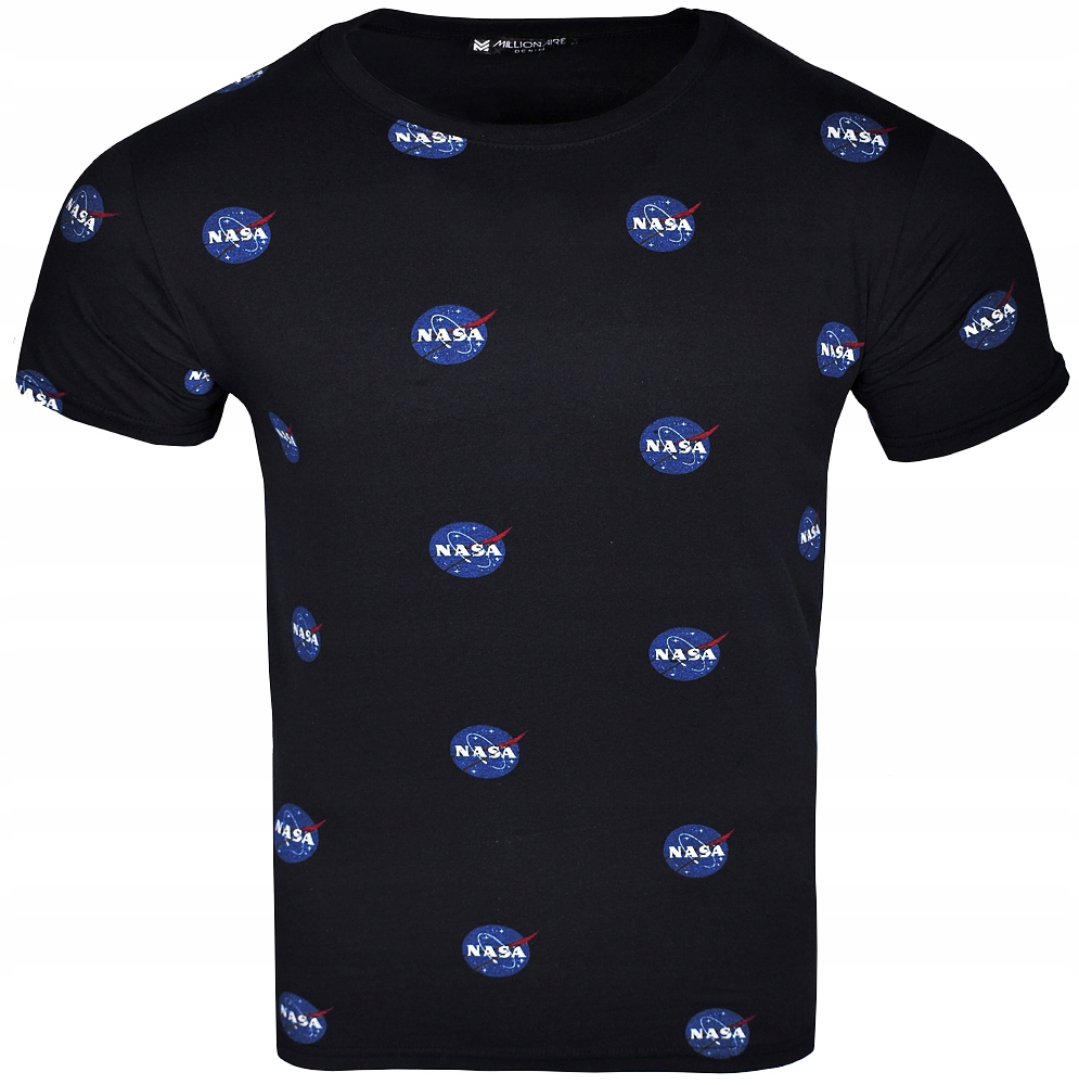 

T-shirt Męski Koszulka Męska Nasa Print Nadruk