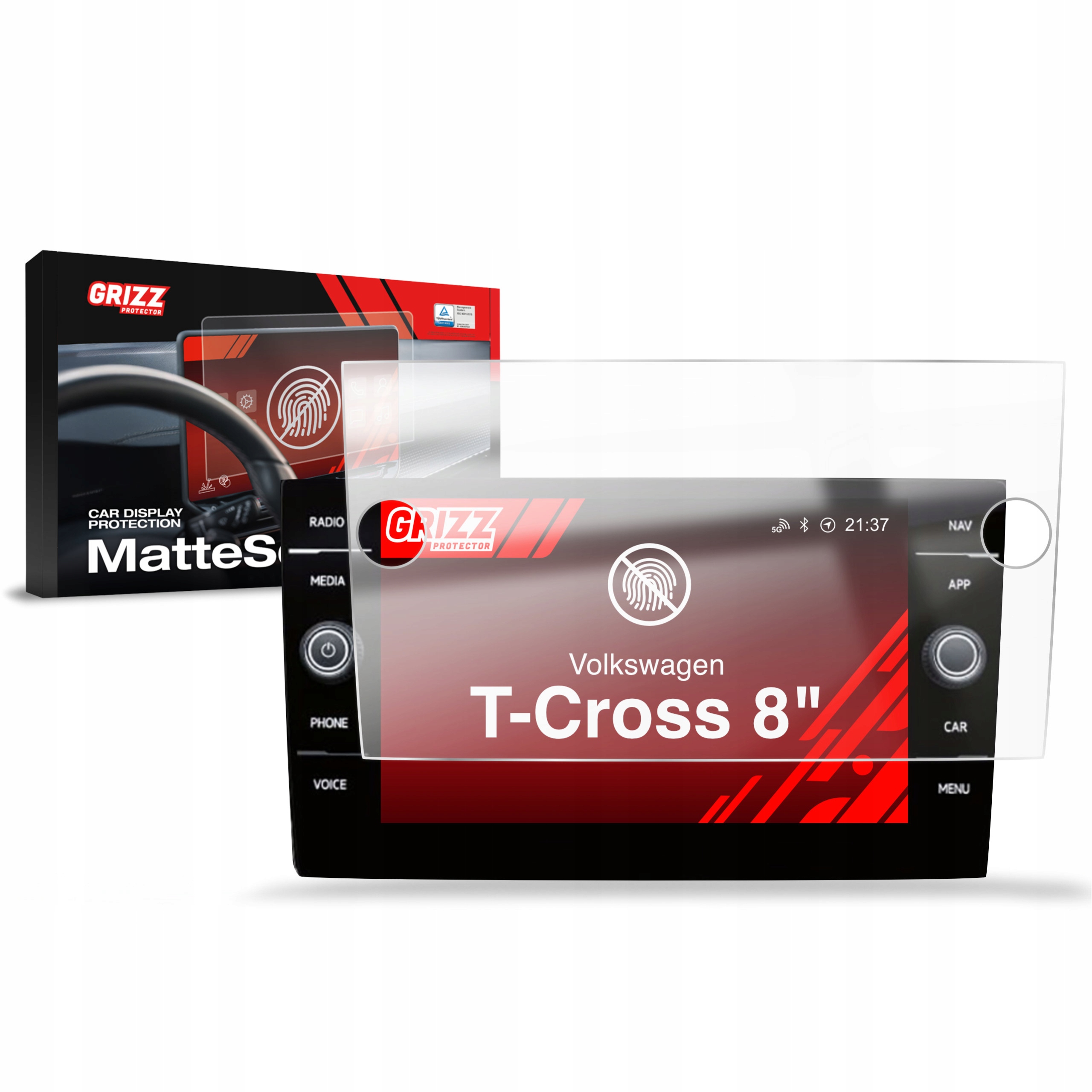 Folia Antyodciskowa do Volkswagen Vw T-Cross Discover Media (2019-2024)