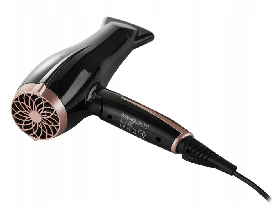 SUSZARKA DO WŁOSÓW REGULACJA 2000W KONCENTRATOR Marka Mesko-AGD